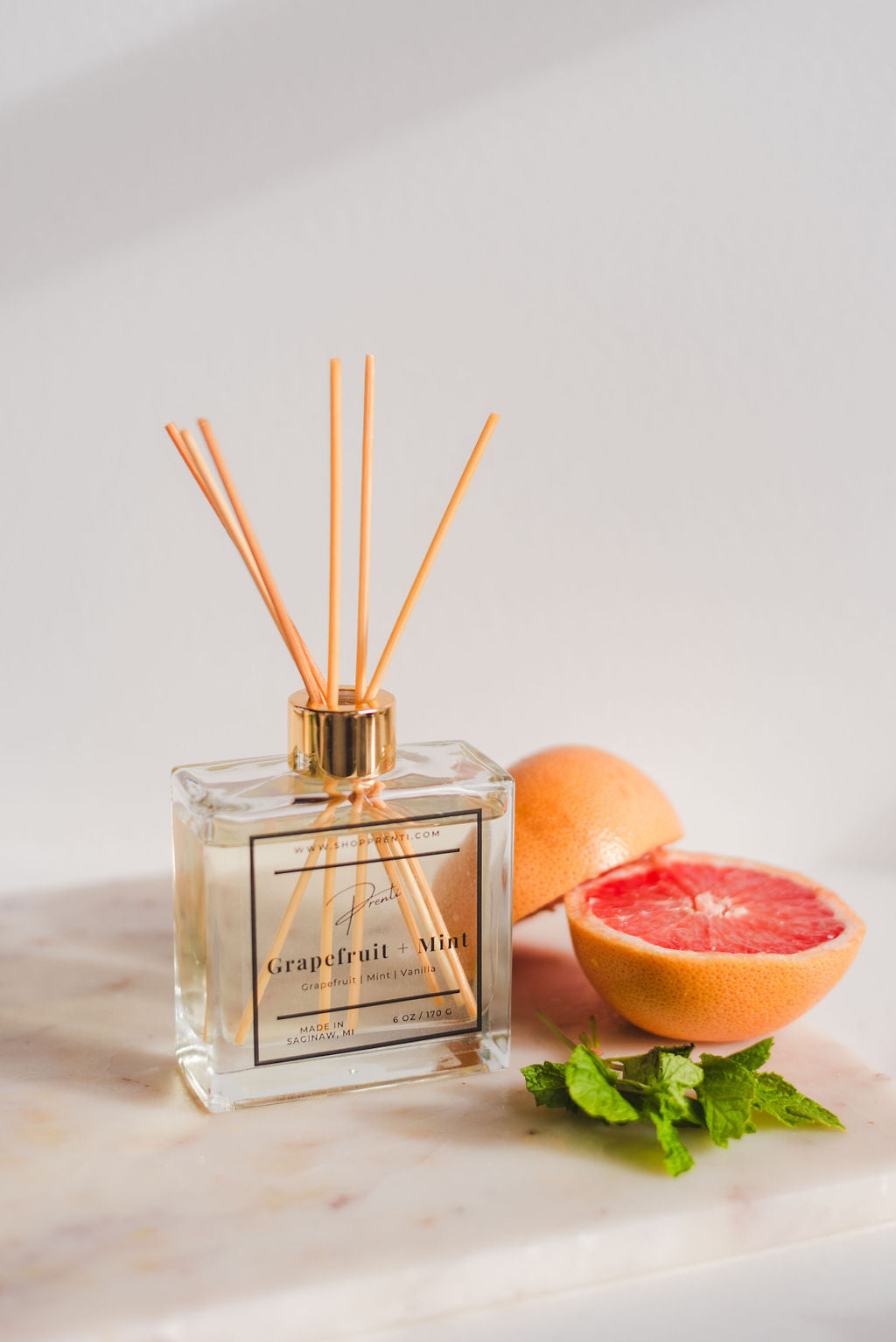 Grapefruit and Mint Reed Diffuser