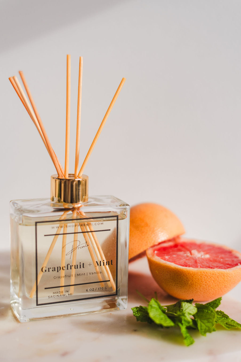 Grapefruit and Mint Reed Diffuser