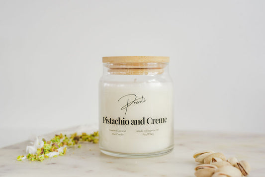 Pistachio and Creme
