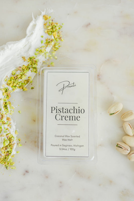 Pistachio and Creme Wax Melt