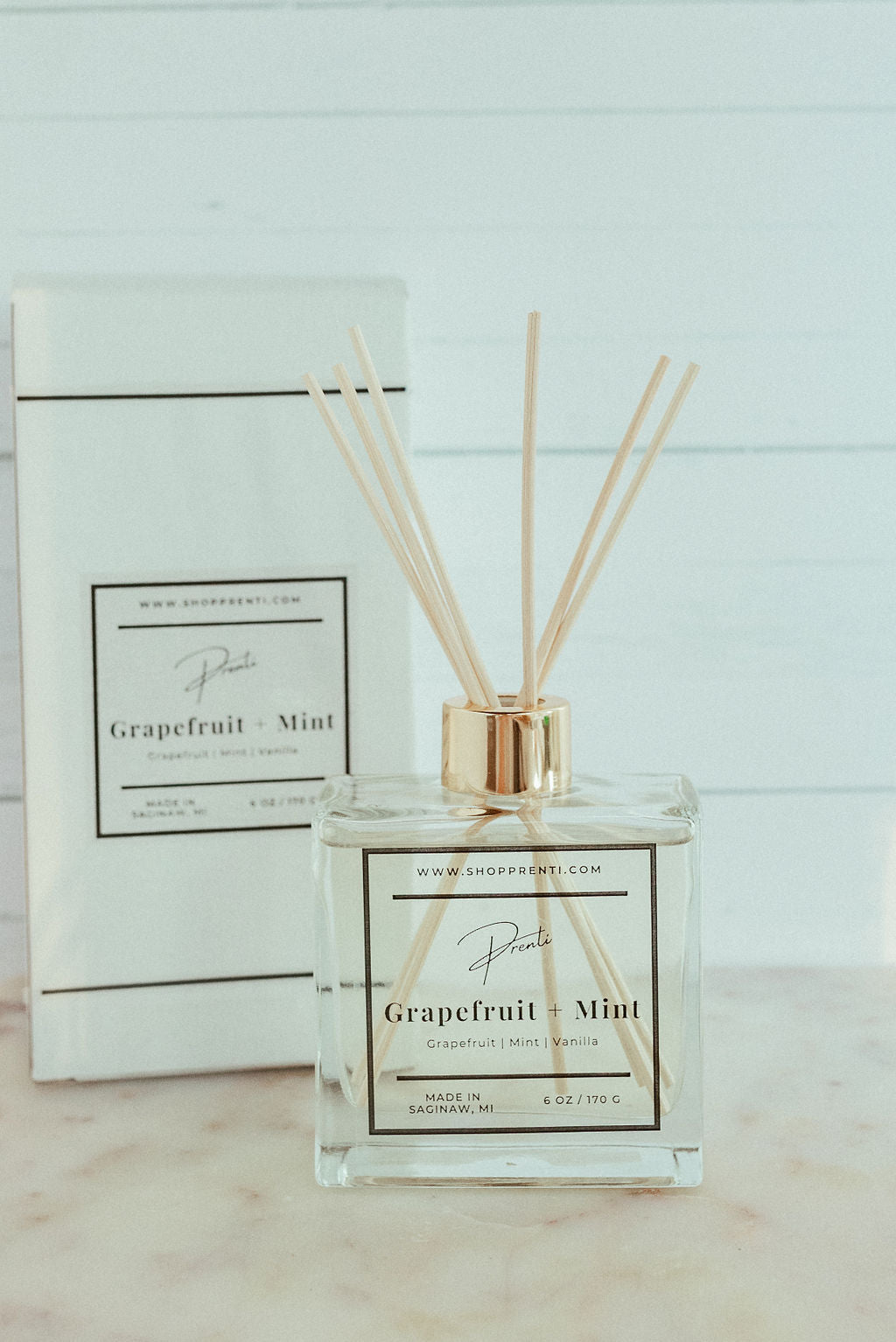 Grapefruit and Mint Reed Diffuser